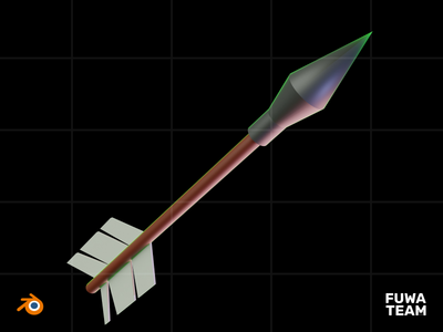 3D游戏属性在黑暗插图包中发光 - 敏捷(3D Game attribute glow in the dark illustration pack - Agility)