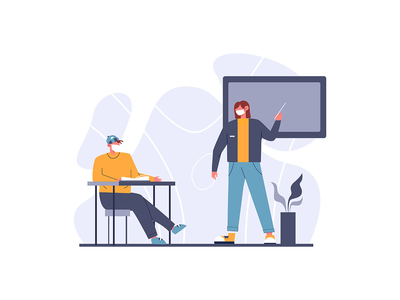 回到学校插图(Back to School Illustration)