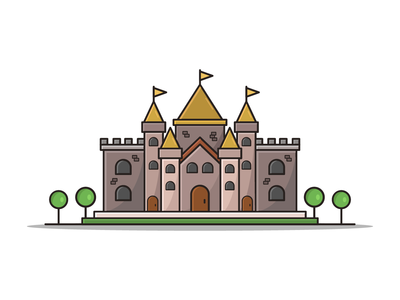 城堡插图(Castle illustrated)