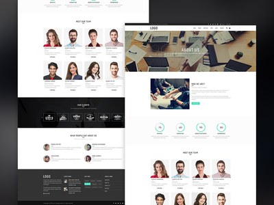 Astry 商业机构网页模板(Astry business agency web template)