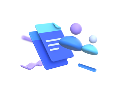 书单 3D 插图(Booklist 3D Illustrations)