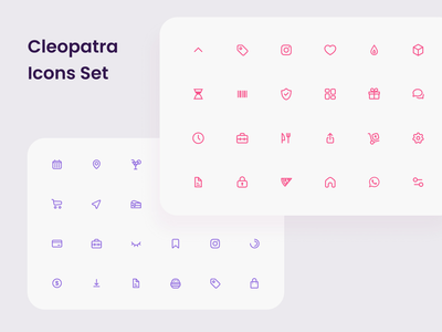 埃及艳后图标集(🤘🤘🤘 Cleopatra Icons Set)