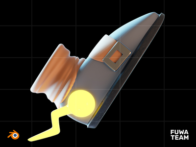 3D游戏装备在黑暗插图包中发光 - 速度鞋（正面）(3D Game equipment glow in the dark illustration pack - Speed Shoe (Front))