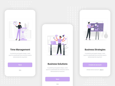 登机屏幕上的业务(Business On Boarding Screens)