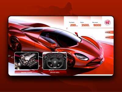 阿尔法罗密欧 - Scaglione 登陆页面(Alfa Romeo - Scaglione Landing Page)