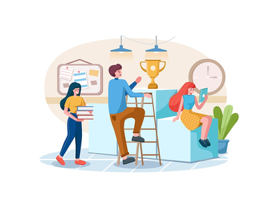 业务团队合作理念(Business teamwork concept)