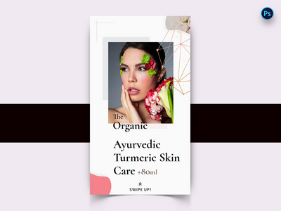 美容社交媒体帖子模板(Beauty Social Media Post Template)