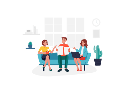 商业插画概念(Business Illustration concept)