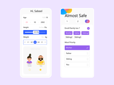 年龄应用程序用户界面(Age App UI)