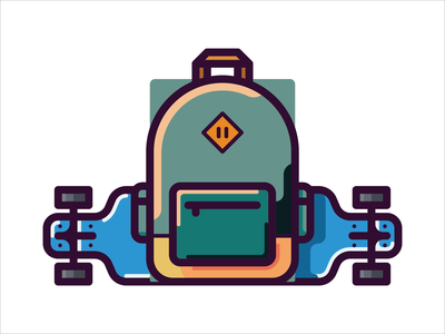 背包插图(Backpack Illustration)