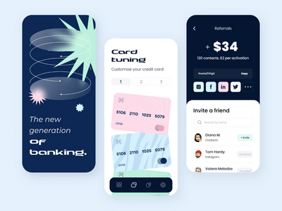 银行移动应用程序设计(Banking Mobile App Design)