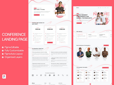 会议登陆页面(Conference Landing Page)