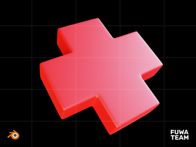 3D 游戏属性在黑暗插图包中发光 - 健康(3D Game attribute glow in the dark illustration pack - Health)