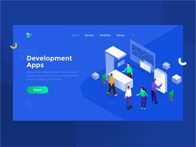 网站应用开发图解(Application Development Illustration for Website)