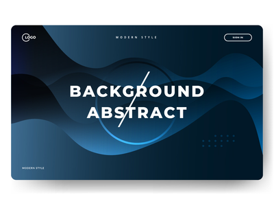 抽象背景液体颜色深蓝色最小设计(Abstract background Liquid color dark blue minimal design)