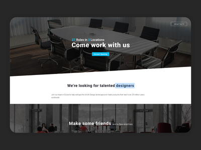 职业页面设计(Careerpage Design)