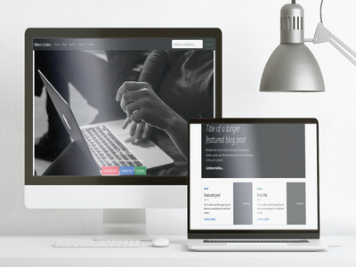 Bootstrap 博客网站模板(Bootstrap Bloging website Template)