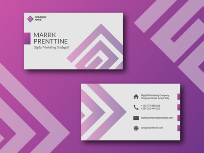 名片设计模板(Business Card Design Template)