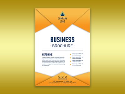 商业手册 - 传单(Business Brochure - Flyer)