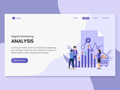 分析数字营销登陆页面(Analysis Digital Marketing Landing Page)