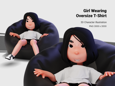 3D休闲女孩(3D casual girl)