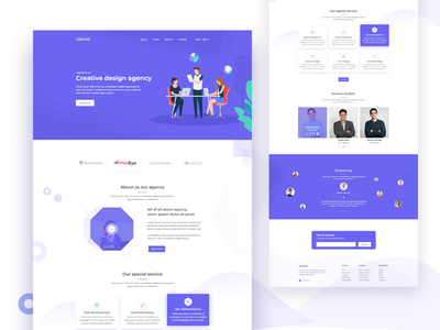 代理登陆页面(Agency landing page)