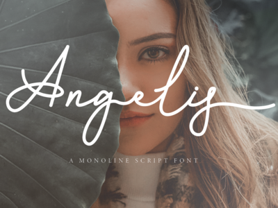 Angelis A Monoline Script 字体(Angelis A Monoline Script Font)