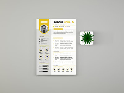 创意简历模板(Creative CV Resume Template)