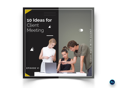 商业社交媒体帖子模板(Business Social Media Post Template)