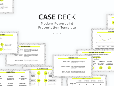 案例PowerPoint演示模板(Case PowerPoint Presentation Template)