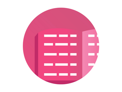 书籍渐变图标(Book gradient icon)