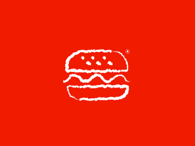 汉堡餐厅图标(Burger restaurant icon)