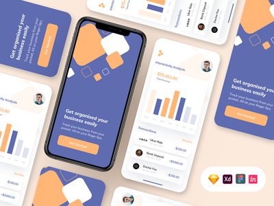 企业应用程序屏幕(Corporate App Screens)