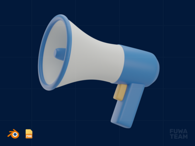 广告 - 3D SEO 插图（正面）(Advertising - 3D SEO Illustration (front))