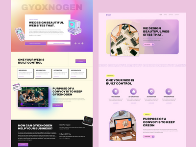 创意机构 UI 模板(Creative Agency UI Template)