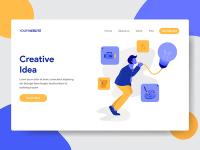 创意矢量插画(Creative Idea Vector illustration)