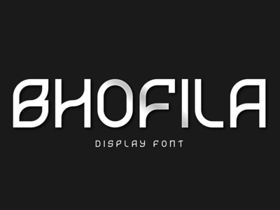 Bhofila 显示字体(Bhofila Display Font)