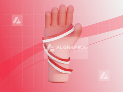 印度尼西亚独立日手势 3D(3D Hand Gesture Independence Day Of Indonesia)