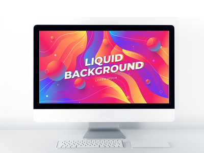 抽象现代彩色背景(Abstract modern Colorful background)