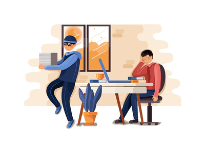 商业与金融插画概念(Business & Finance Illustration concept)