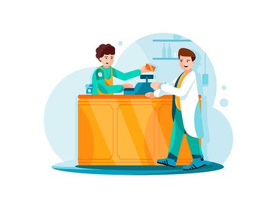 背景上有咖啡店的信用卡支付系统。(Credit card payment system with Coffee shop on background.)