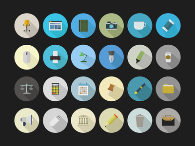 业务图标集(business icon set)