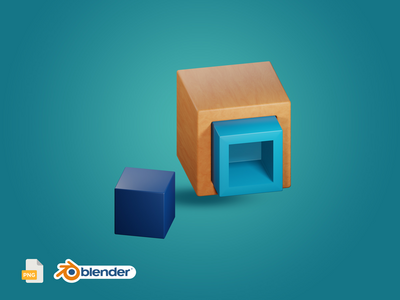 蒙台梭利婴儿玩具的 3D 盒子和立方体(3D Box and Cube for Montessori Baby Toys)