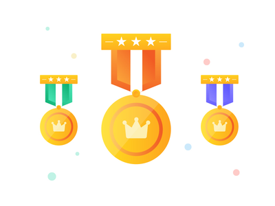 皇冠奖牌 03(Crown medal 03)