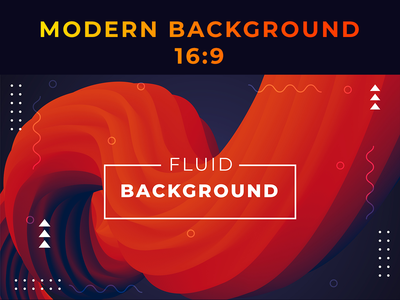 用于着陆页、海报、传单的具有 3D 流体形状的抽象背景(Abstract Background with 3D Fluid Shapes for Landing Page, Poster, Flyer)