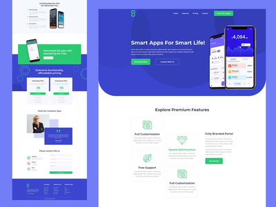 应用登陆页面(App Landing Page)