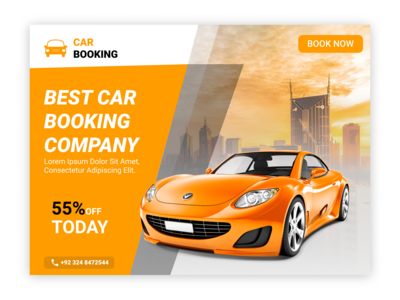 租车 Instagram、社交媒体帖子、横幅模板免费(Car rental Instagram,  social media post, Banner template Free)