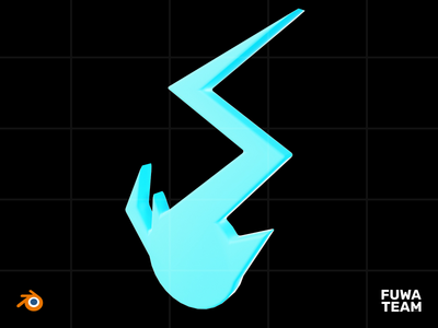 黑暗插图包中的 3D 游戏属性发光 - 耐力(3D Game attribute glow in the dark illustration pack - Stamina)