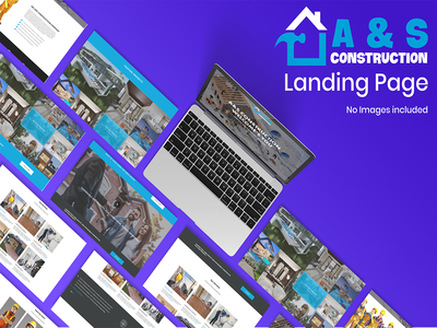 A & S 建设登陆模板(A & S Construction Landing Template)