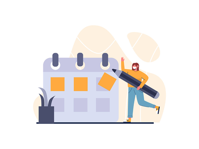 回到学校插图(Back to School Illustration)